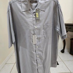 Daniel Cremieux Signature Collection SS Button Down Shirt Large NWT